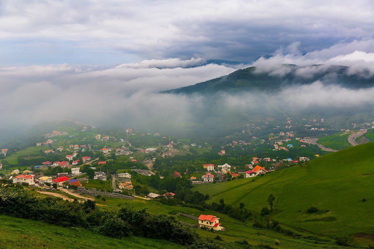 گردنه حیران یکی از زیباترین جاده‌های جنگلی ایران (فیلم)