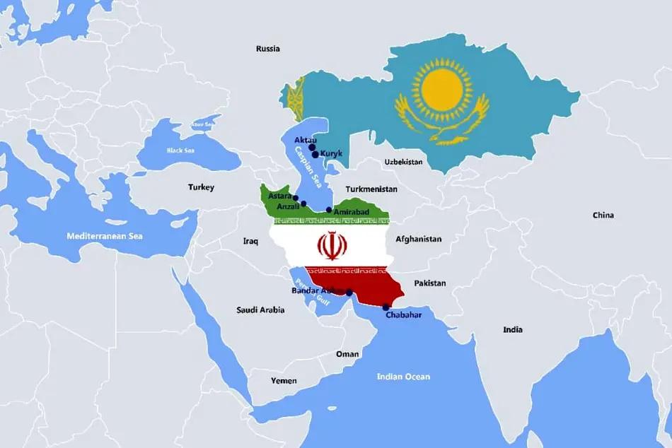 هدف قزاقستان در دسترسی به بنادر جنوب ایران با کریدور شمال جنوب