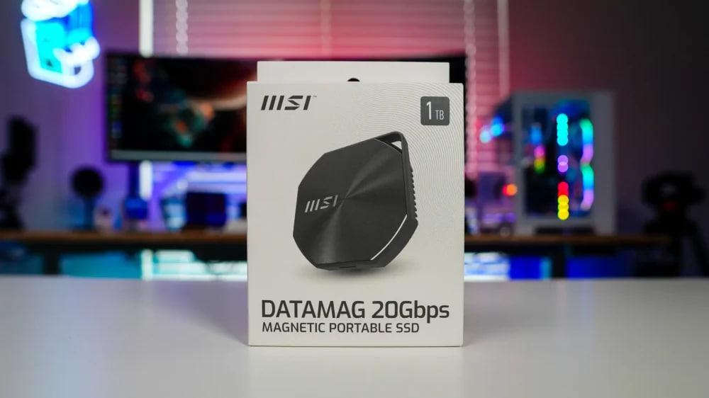 معرفی ویژگی‌های اس اس دی پرتابل  MSI DATAMAG