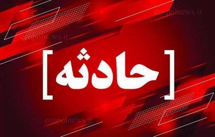 جزییات حادثه واژگونی خودروی کی ام سی در جاده چالوس