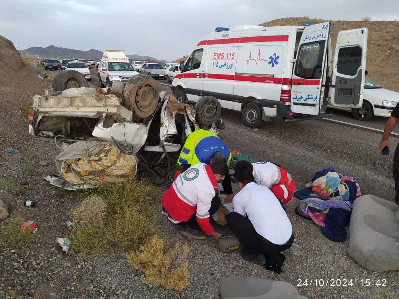 روز پرحادثه در جاده‌های کرمان؛ ۱۶ مصدوم در چهار تصادف رانندگی   خبرگزاری بین المللی