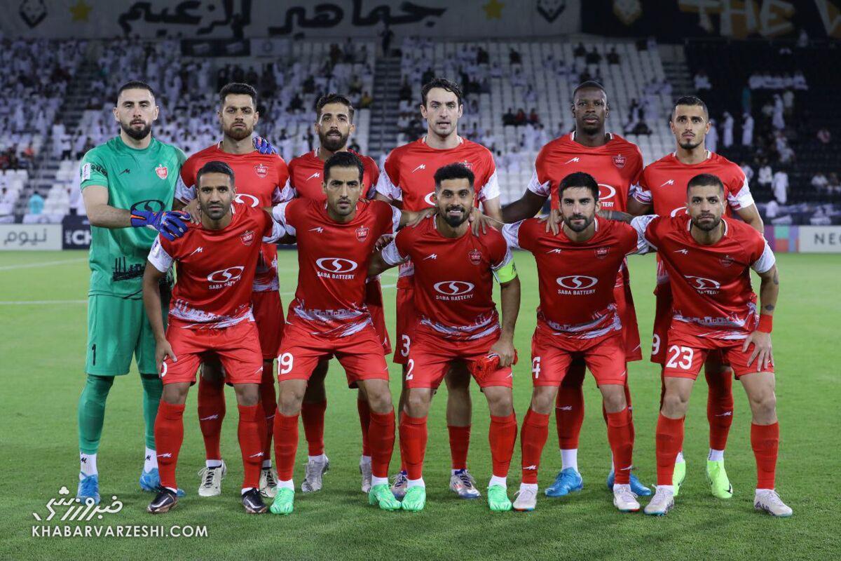 عکس  پرسپولیس بهترین تیم ایران از نگاه فوتبال دیتابیس/ الهلال همچنان در صدر آسیا