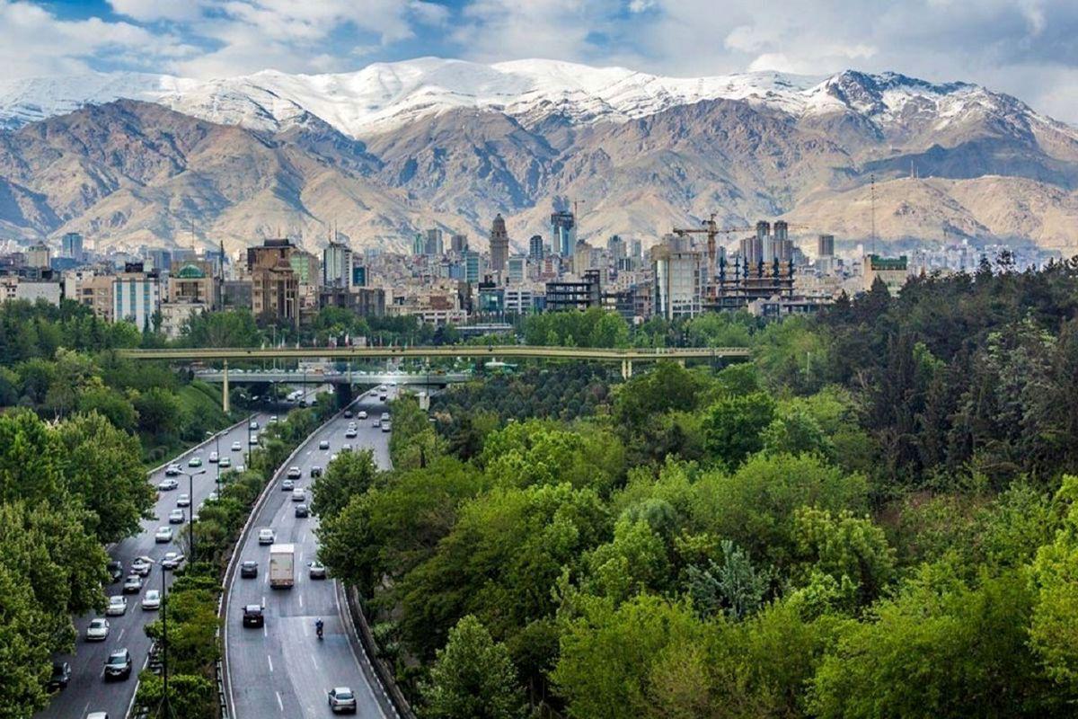 پیش بینی آب و هوای تهران در ۵ روز آینده