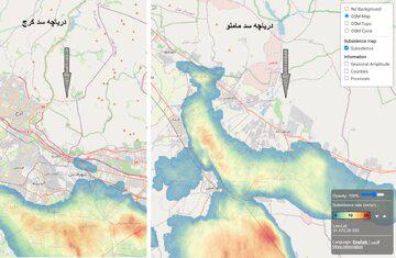 کبودی فرونشست زمین زیر چشم تهران؛ خطری که پایتخت را تهدید می‌کند