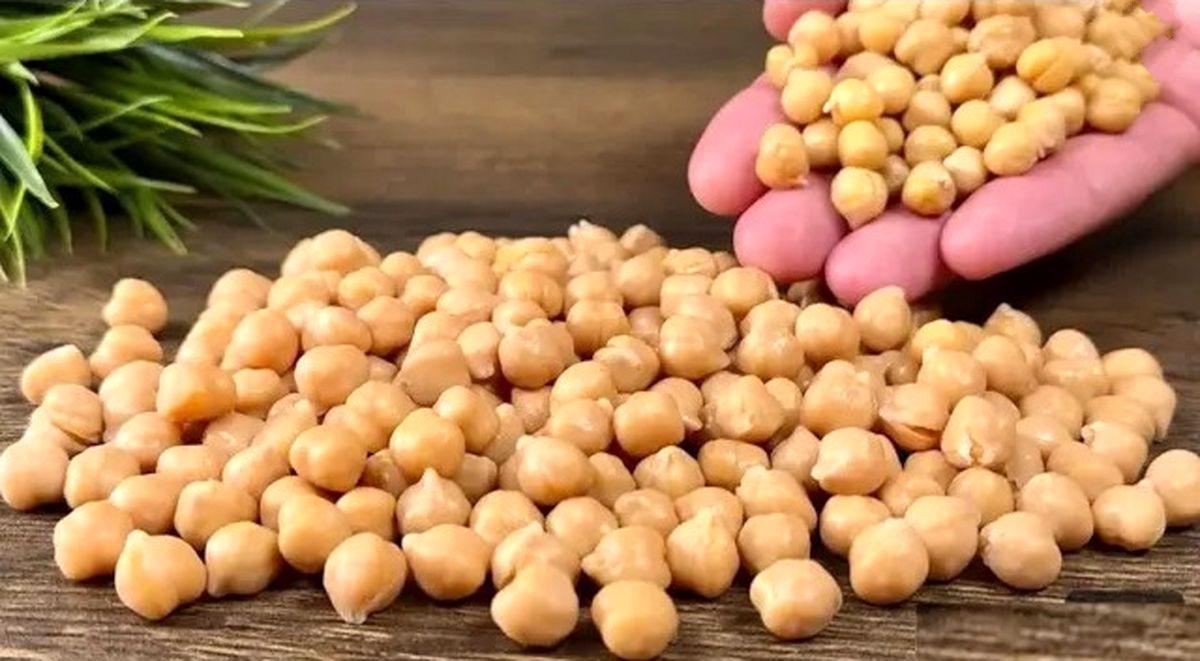 طرز پخت یک غذای جدید و خوشمزه با 100 گرم نخود و 3 تخم مرغ (فیلم)