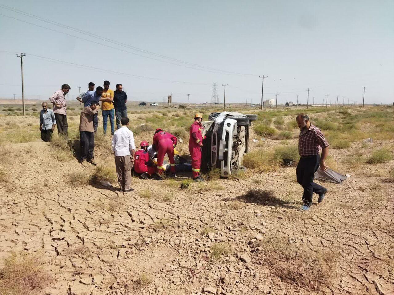 واژگونی خودرو در زنجان یک کشته و پنج مصدوم برجا گذاشت   خبرگزاری بین المللی