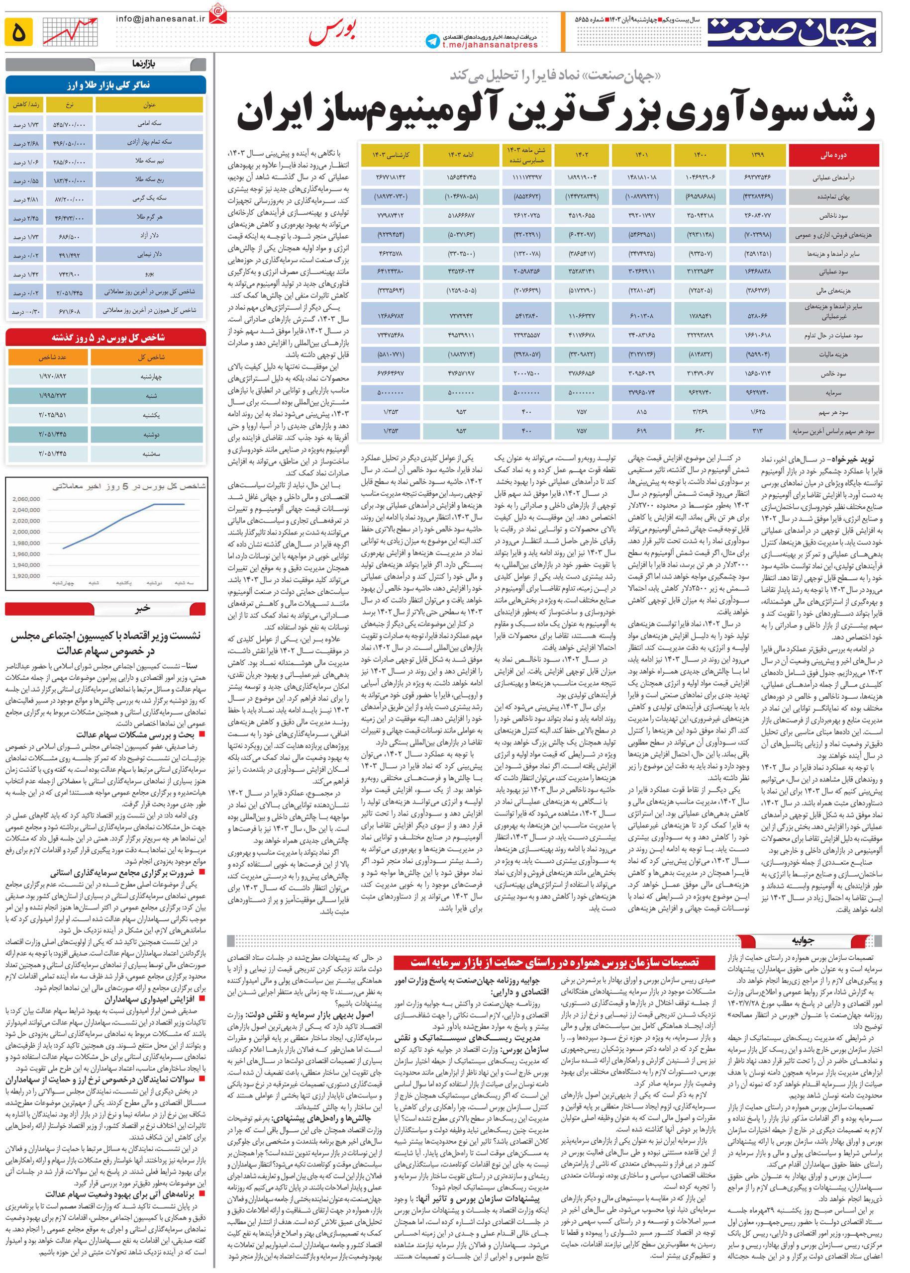 صفحه05_09آبان1403   روزنامه
