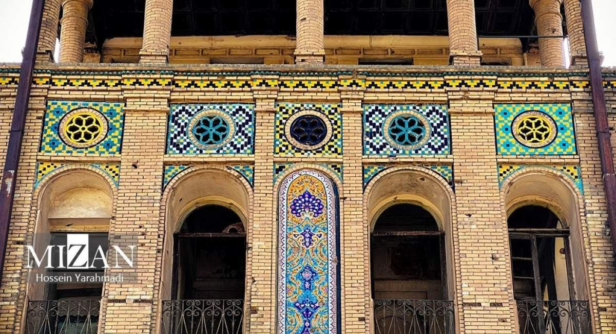 تصاویر عمارت کلاه فرنگی عشرت‌آباد