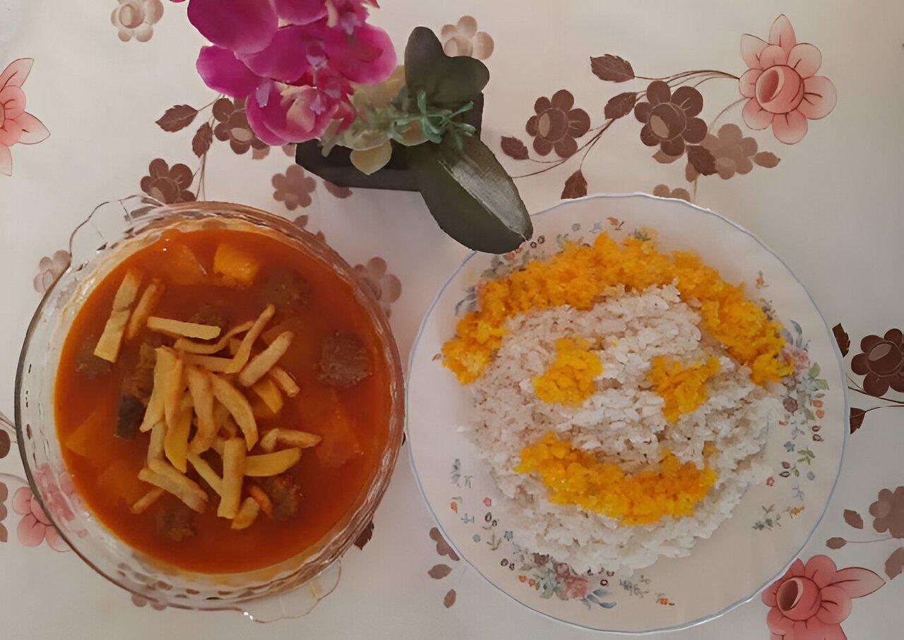 روش تهیه خورشت کدو حلوایی با کوفته ریزه + فوت و فن