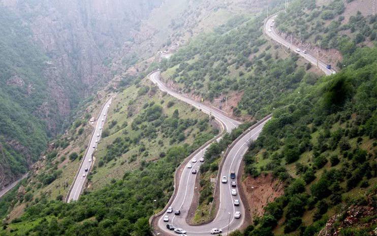 جاده چالوس و آزادراه تهران شمال از فردا مسدود می‌شوند