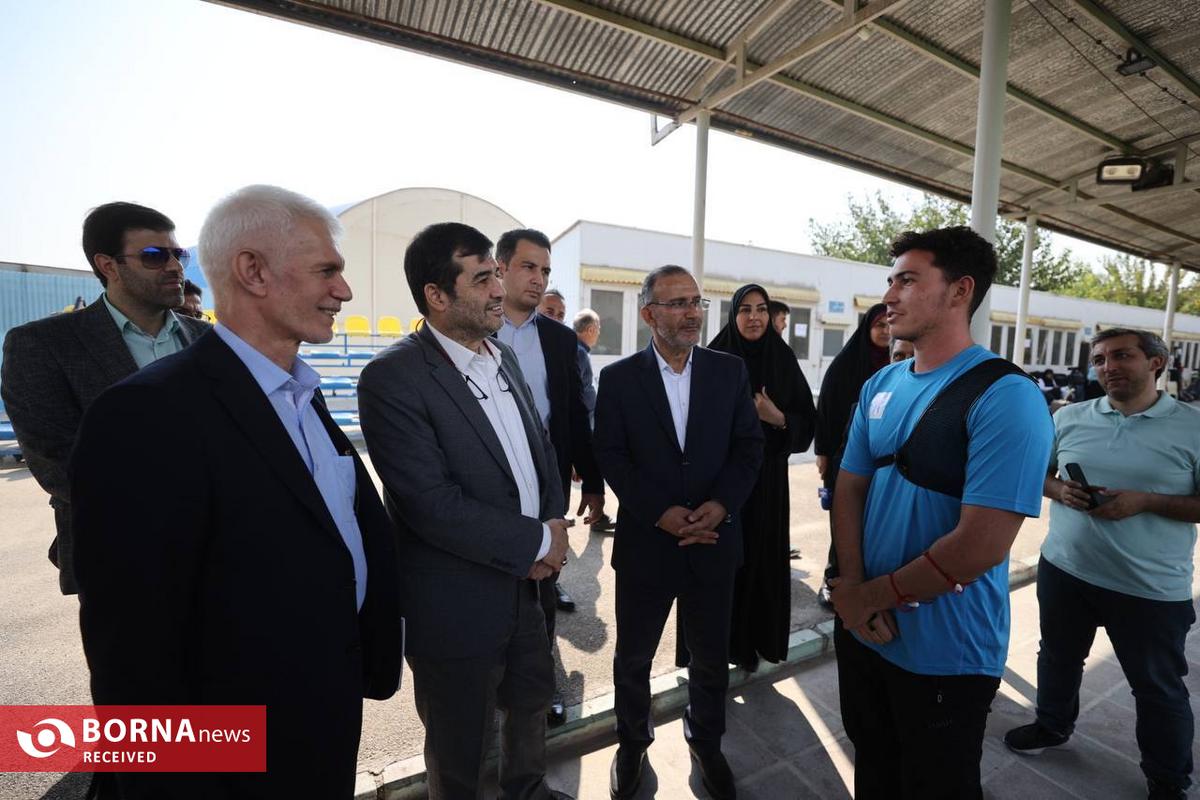 بازدید وزیر ورزش و جوانان از لیگ برتر تیر و کمان