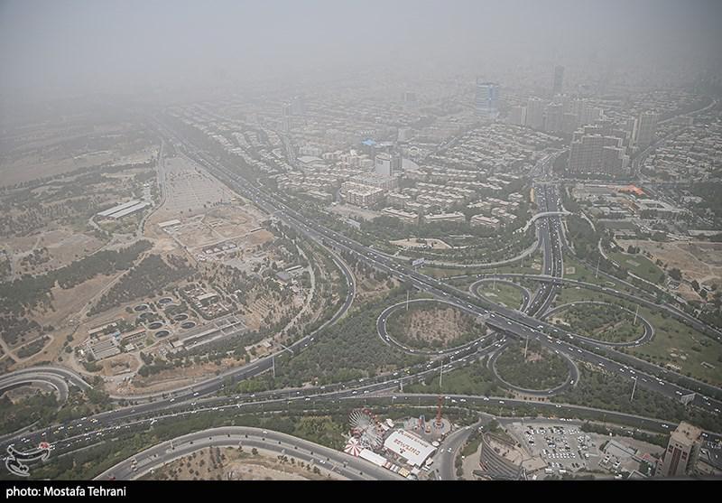 پایش شدت "آلودگی هوای تهران" با استفاده از تصاویر ماهواره‌ای