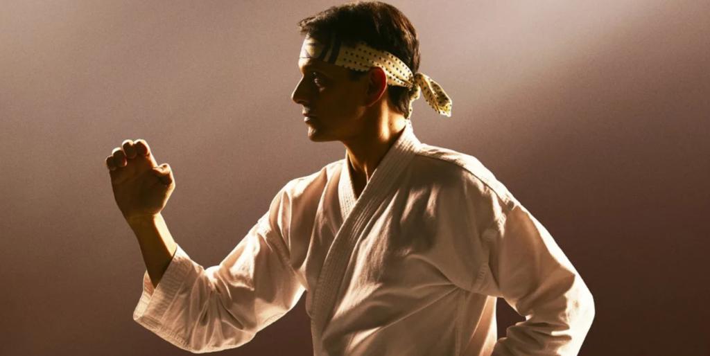 پوستر جدید فیلم Karate Kid: Legends جکی چان را نشان می‌دهد