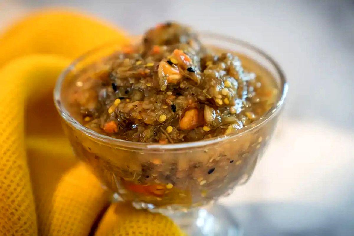 طرز تهیه ترشی لیته بادمجان خوشمزه و خانگی