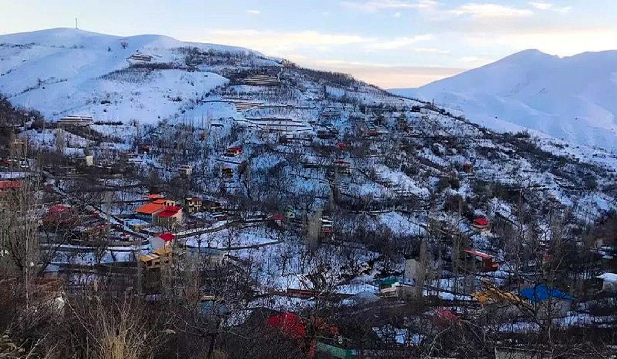 (عکس) سفر به تهران قدیم؛ جاده اوشان فشم زمستان سال 1357