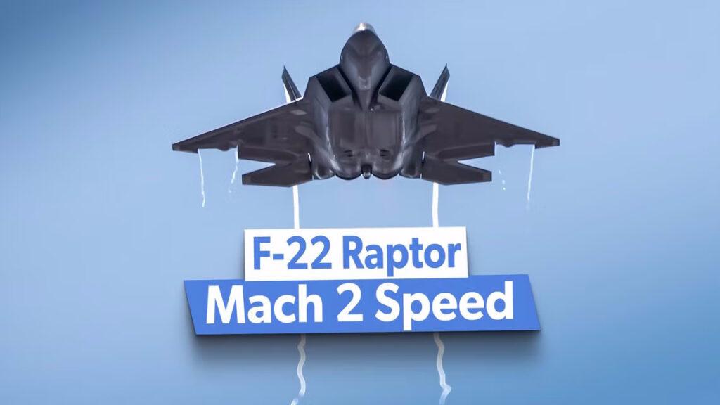 چطور F 22 Raptor به سرعت قابل توجه ۲ ماخ و پرواز سوپرکروز می رسد؟