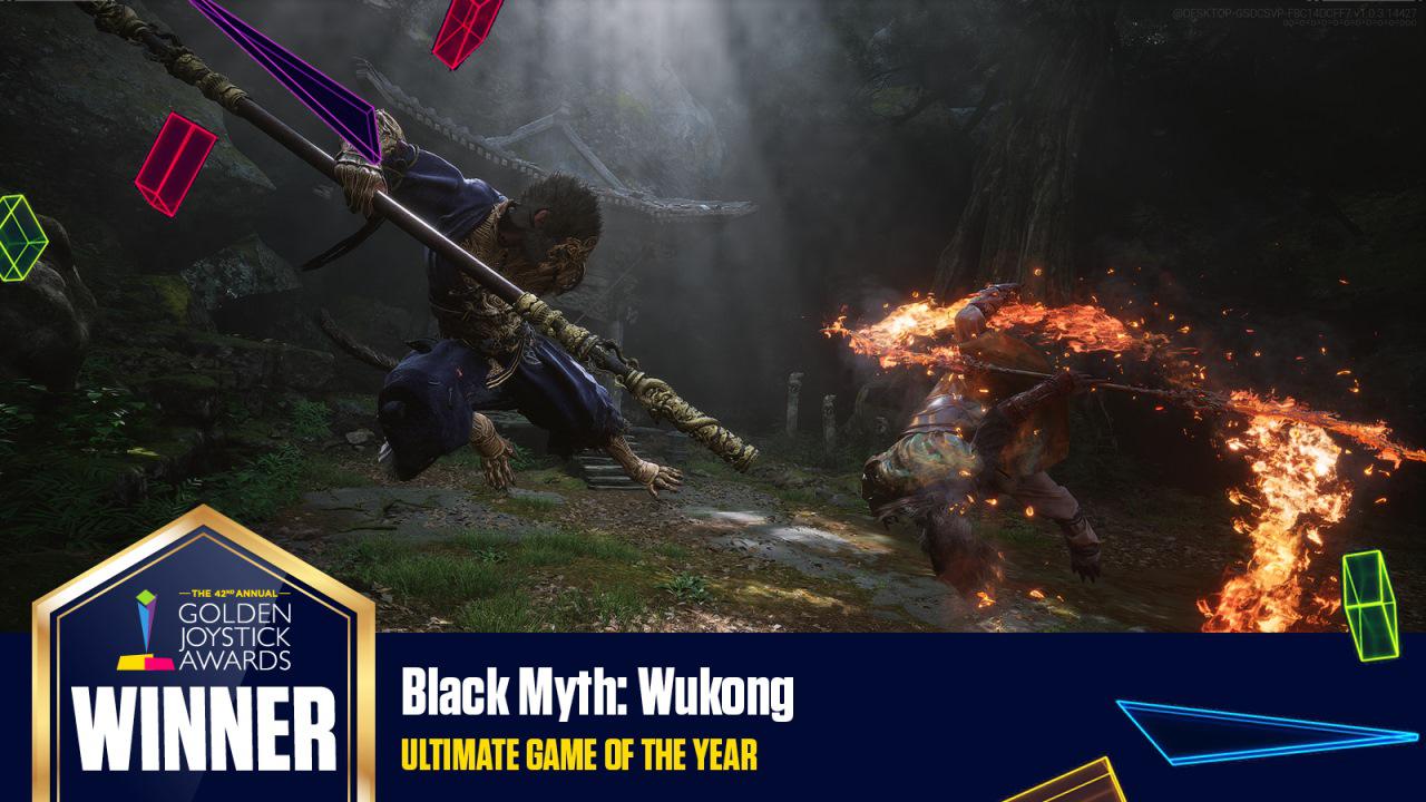 برندگان مراسم Golden Joystick Awards 2024 مشخص شدند؛ Black Myth: Wukong بازی سال شد