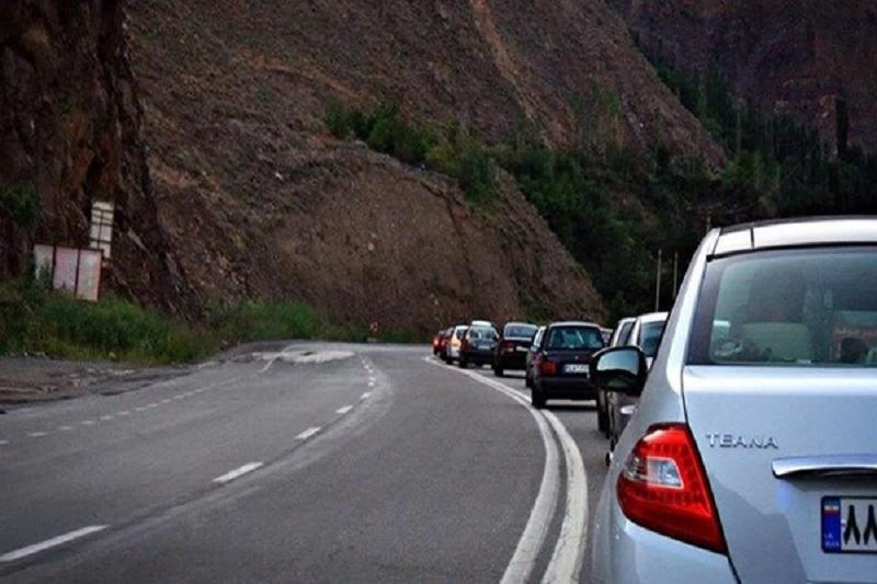 جاده چالوس و هراز یک طرفه شدند