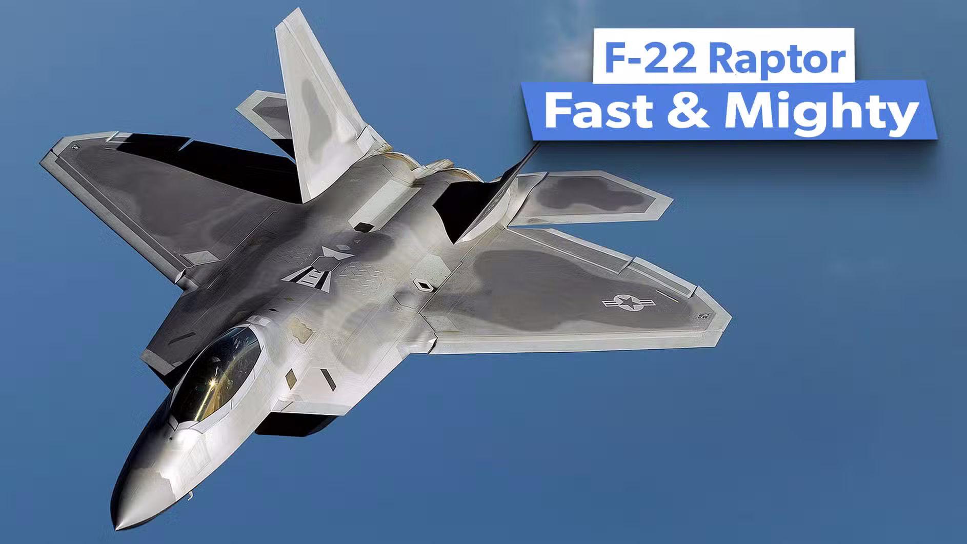 حداکثر سرعت جنگنده نسل پنجمی F 22 Raptor چقدر است؟