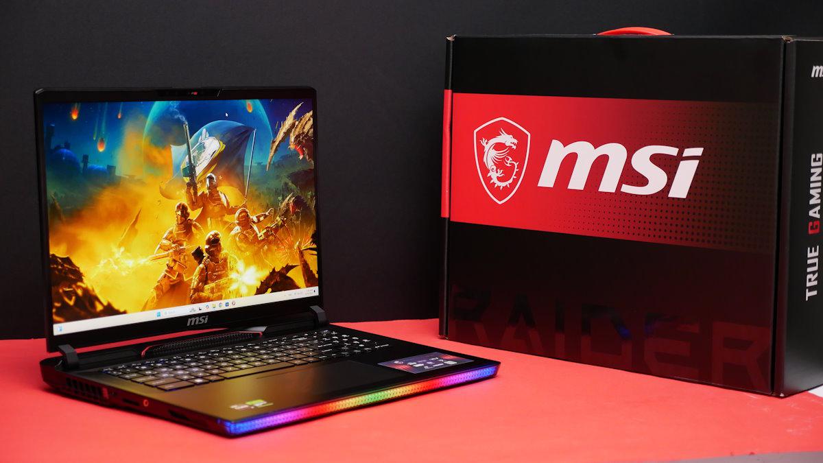 آنباکس و بررسی لپ تاپ گیمینگ MSI Raider GE78 HX؛ پرچمدار مجهز به RTX 4090 و Core i9