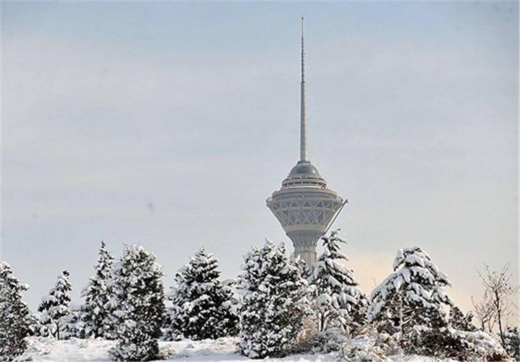 کاهش شدید دمای تهران