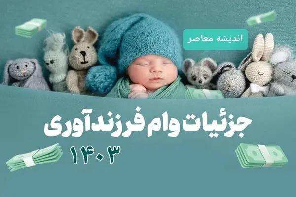 ثبت نام وام فرزند آوری ۱۴۰۳   شرایط و ثبت نام وام فرزند آوری ۱۴۰۳/ مبلغ وام فرزند آوری افزایش پیدا می‌کند