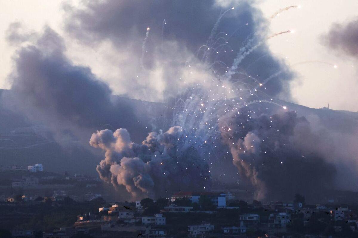 شهادت ۱۲ نفر بر اثر حمله اسرائیل به یک مجلس ختم در لبنان