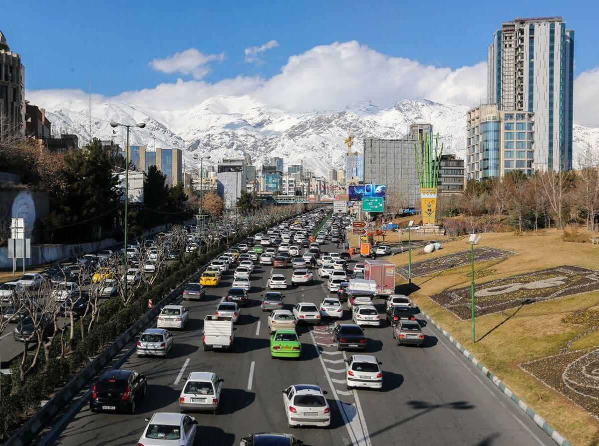 باران آلودگی‌ تهران را شست