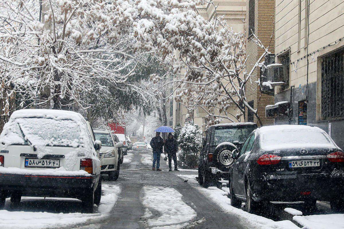 هشدار هواشناسی درباره بارش باران و برف در ۲۵ استان کشور