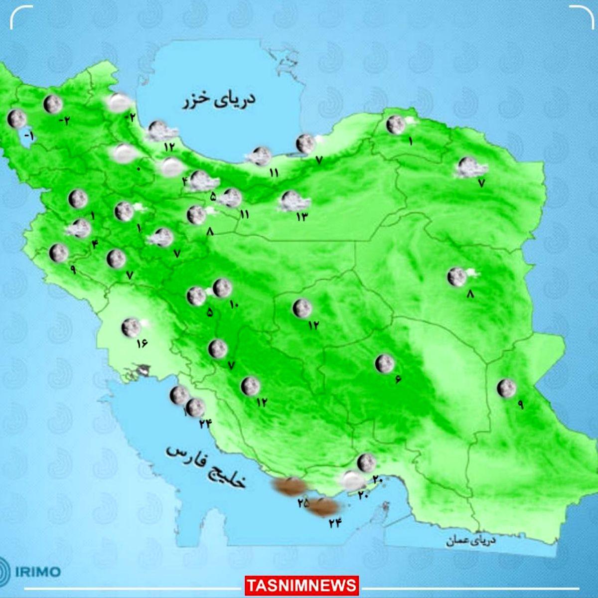 هشدار رعدوبرق شدید در ۴ استان   تهران بارانی می شود؟