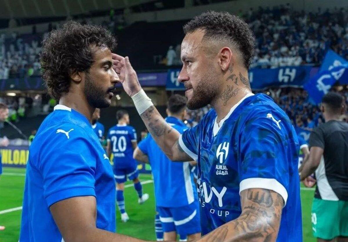 (عکس) الهلال با نیمار به جنگ استقلال می‌رود