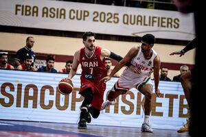 پیروزی راحت تیم ملی بسکتبال در انتخابی کاپ آسیا