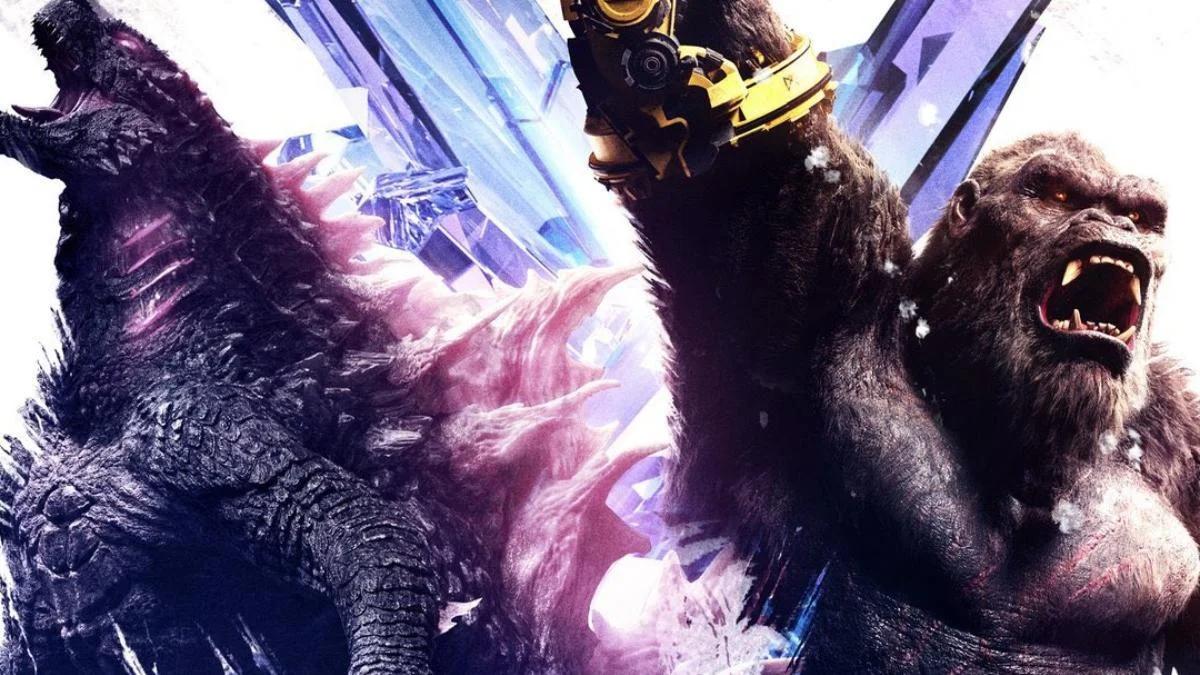 همکاری گودزیلا و کونگ در ویدیوی فیلم Godzilla x Kong: The New Empire