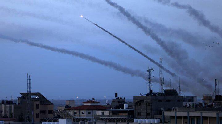 حمله موشکی مقاومت فلسطین به شهرک‌های اسرائیل نشین