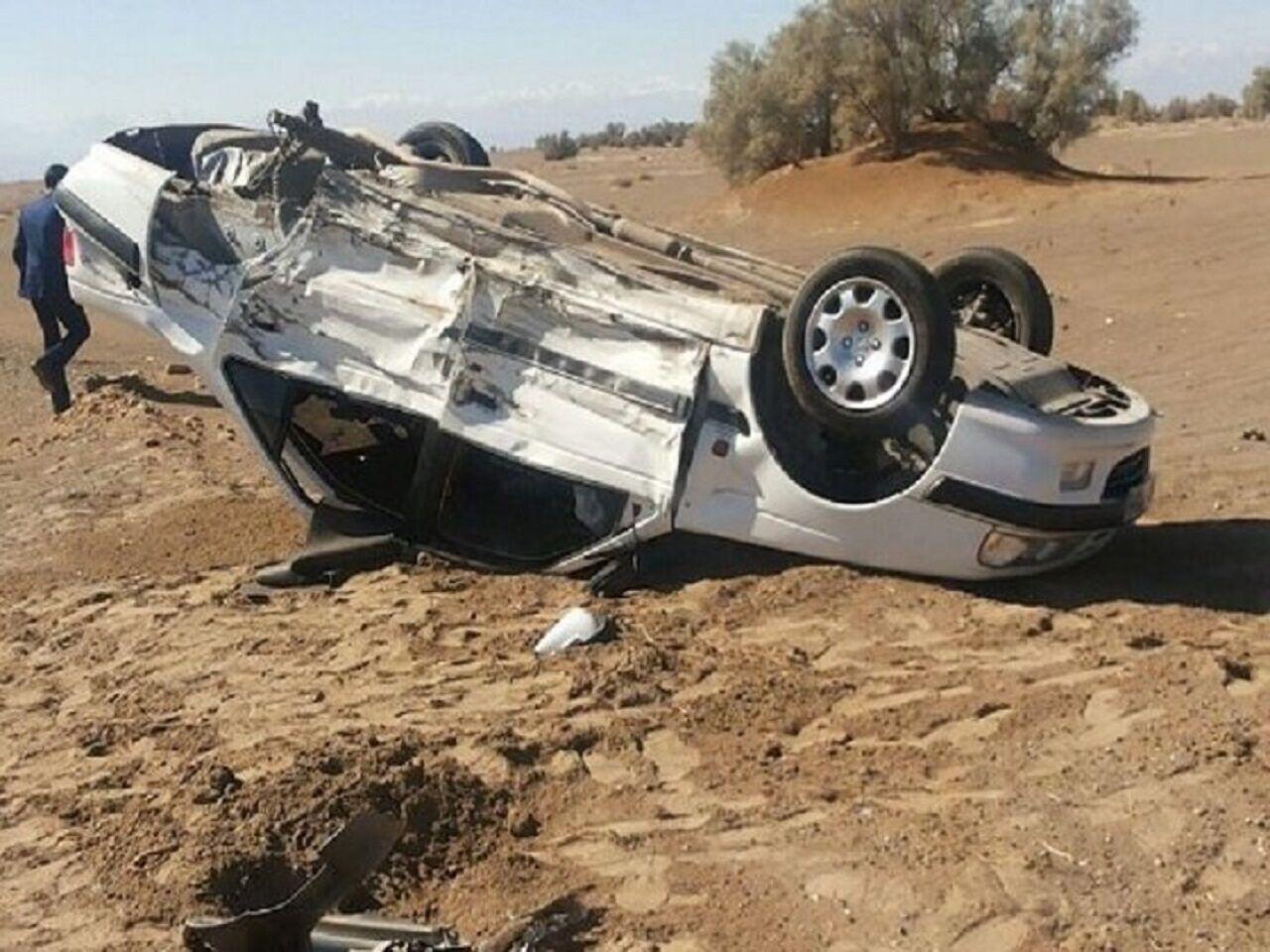 واژگونی سواری پژو در شیراز حادثه آفرید   خبرگزاری بین المللی