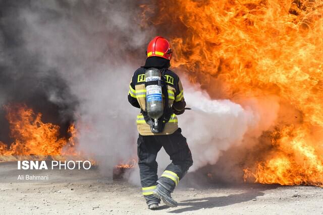 توضیحات آتش‌نشانی قزوین درباره شهادت یک آتش‌نشان