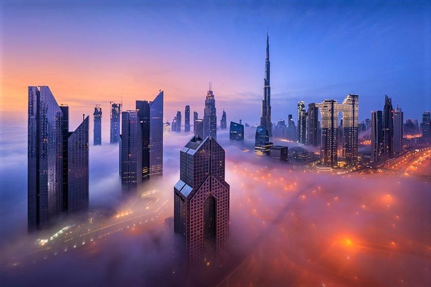دبی، شهری که ابرها را لمس می‌کند!