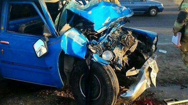 تصادف مرگبار نیسان و موتورسیکلت در دماوند /  2  نفر در دم جان باختند