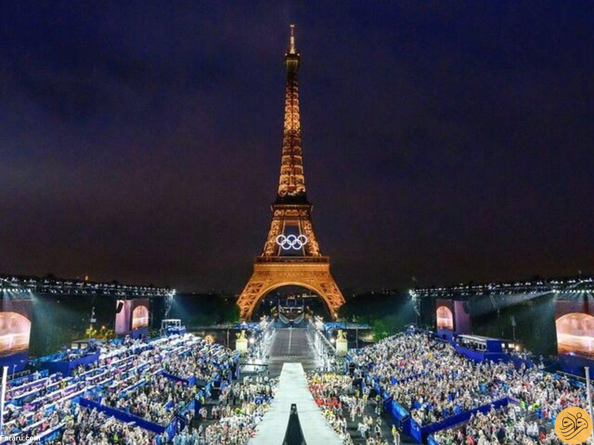 (عکس) تصاویر منتخب از افتتاحیه المپیک ۲۰۲۴ پاریس