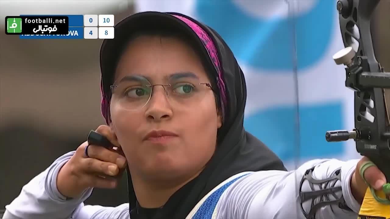 آرزوی موفقیت برای دختر ایران مبینا فلاح در راه المپیک پاریس