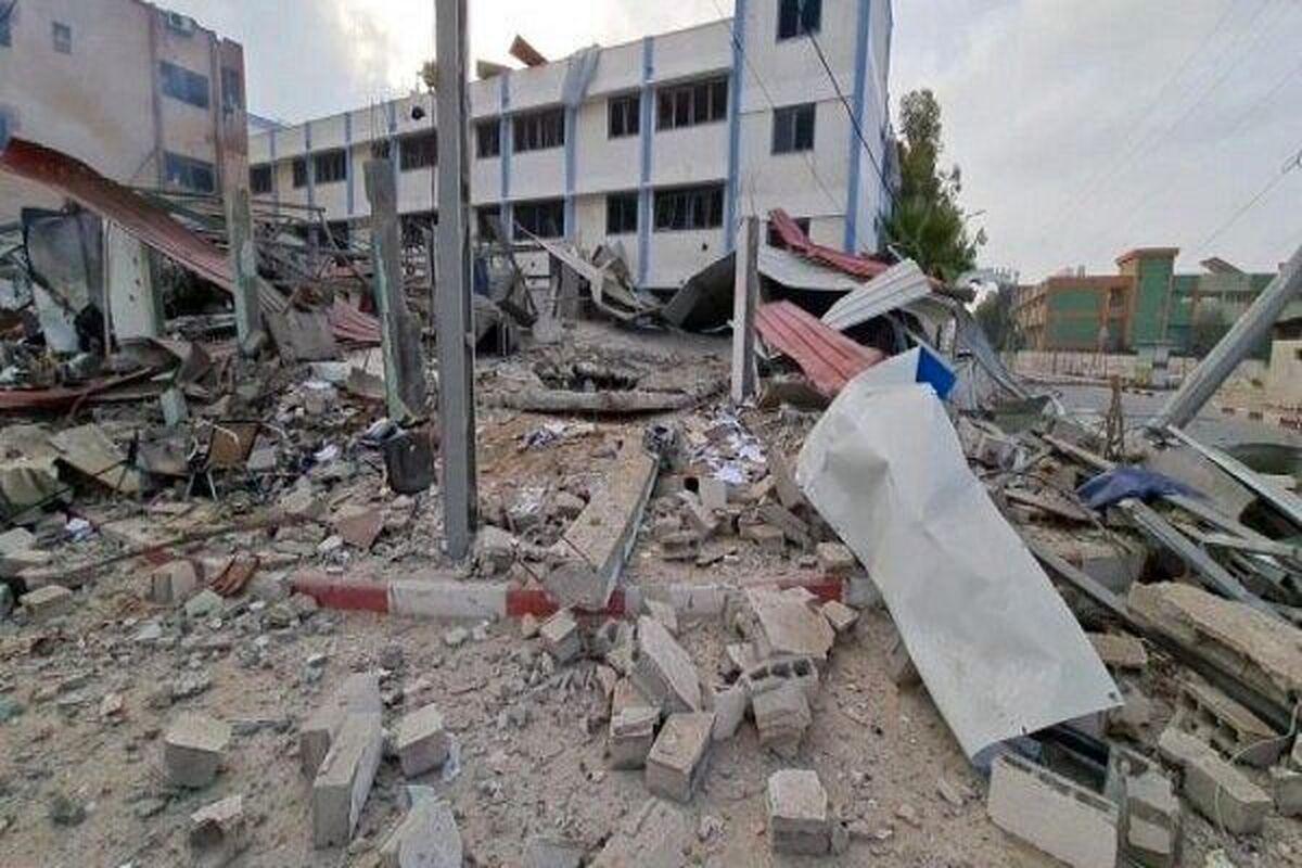 بمباران مدارس سازمان ملل در غزه