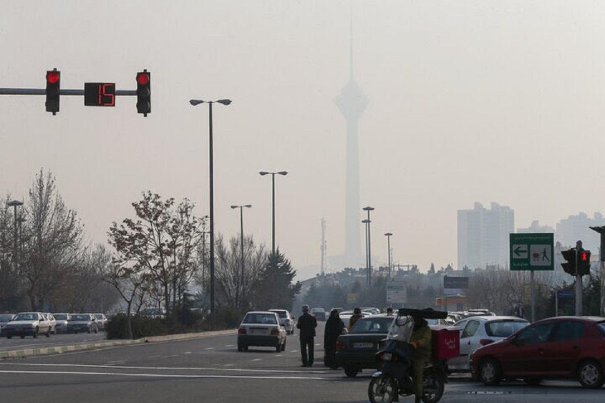 تغییر وضعیت هوای تهران؛ نارنجی شد