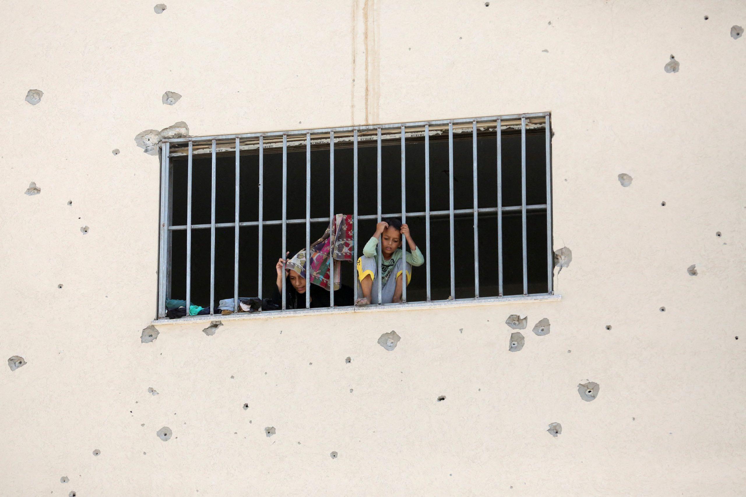 زندگی آوارگان غزه در یک زندان قدیمی + تصاویر   خبرگزاری بین المللی
