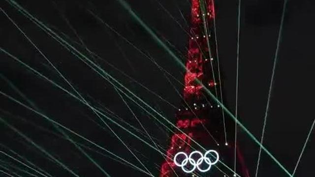 نورپردازی برج ایفل برای المپیک ۲۰۲۴