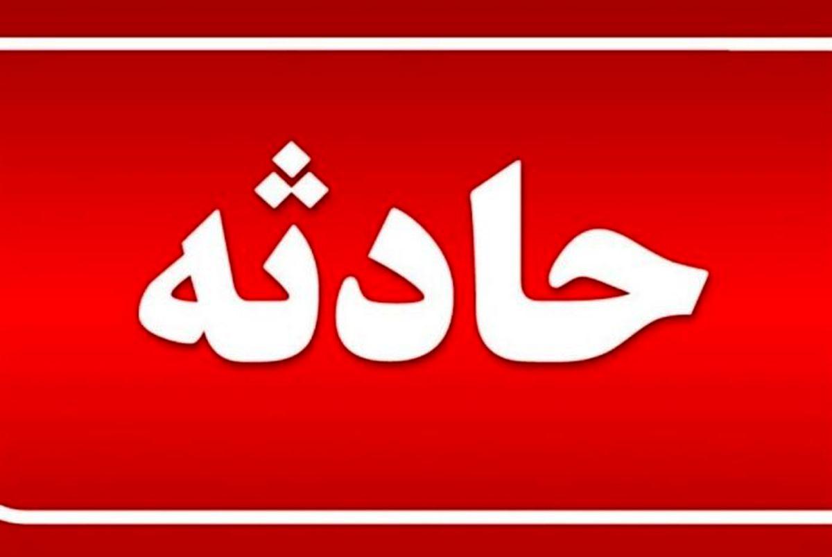 فیلم واژگونی خودرو لوکس وسط خیابان در تهران / مردم خودشان به دادش رسیدند