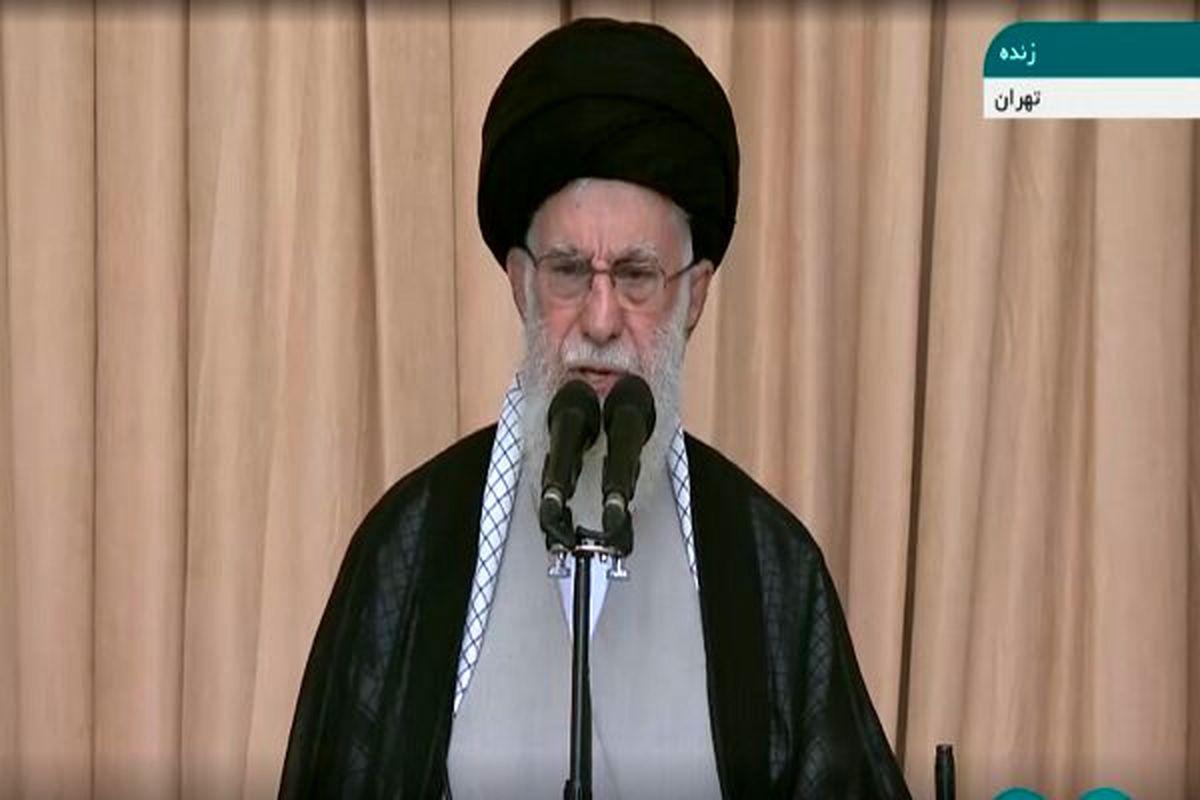 خطبه عربی نماز جمعه تهران به امامت رهبر انقلاب اسلامی به همراه زیرنویس فارسی