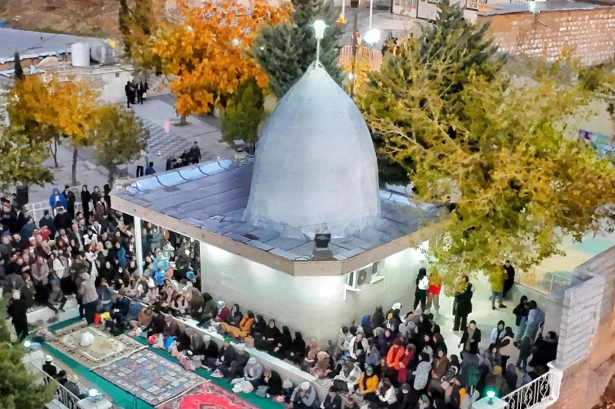 (ویدئو) پیروان یارسان، عید خاونکار را در زیارتگاه پیرموسی جشن گرفتند