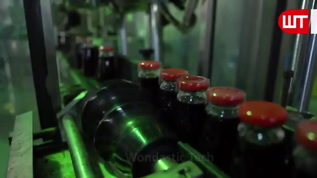 (ویدئو) فرآیند شگفت انگیز تولید آب انار در کارخانه