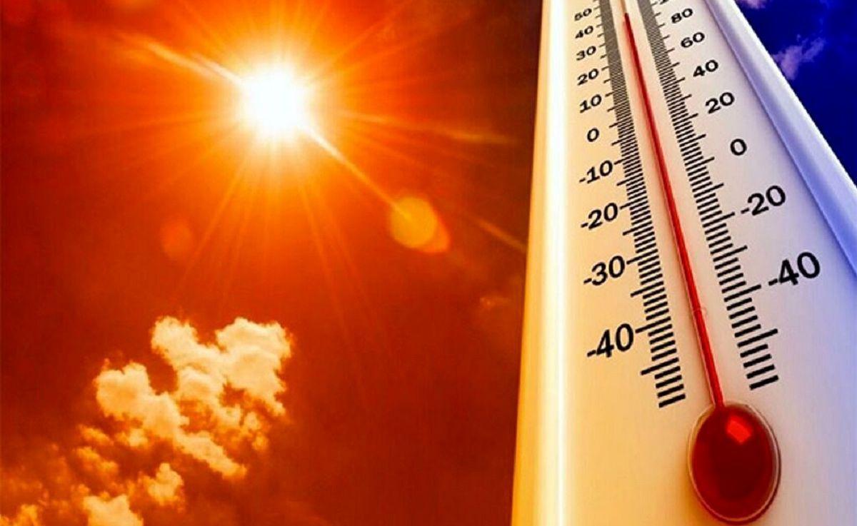 گرما در یزد رکورد زد