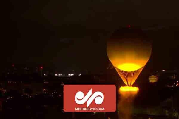 ویدئو زیر خاکی از لحظه روشن شدن مشعل المپیک ۲۰۲۴ پاریس